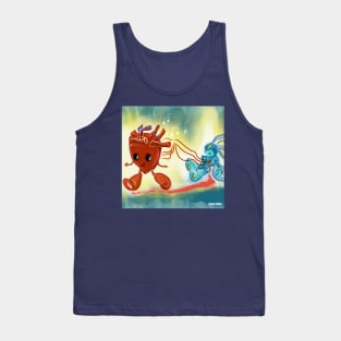 the runaway heart in cyborg love Tank Top